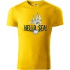Тениска с печат Hello sea 