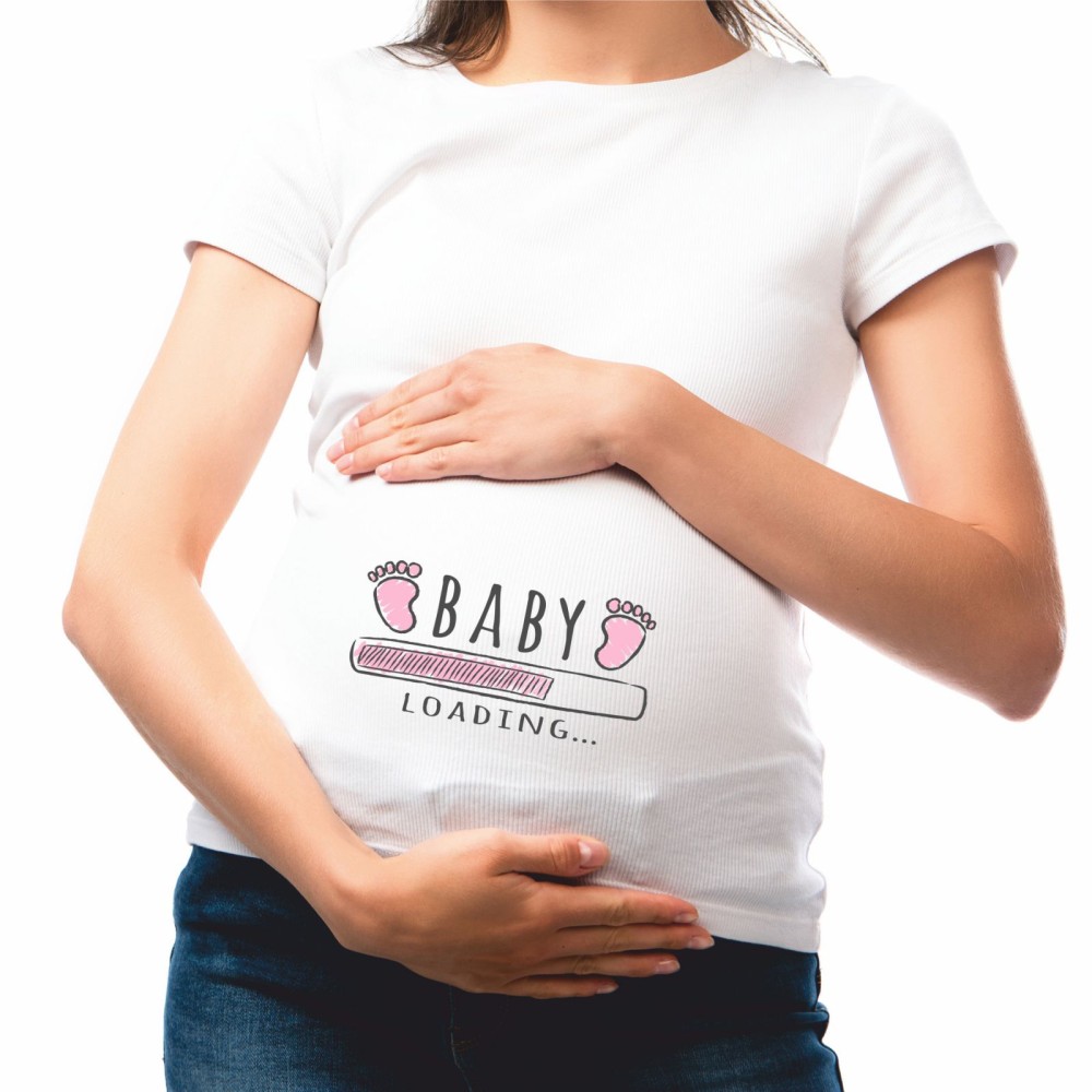 Тениска за бременни BABY за момиче