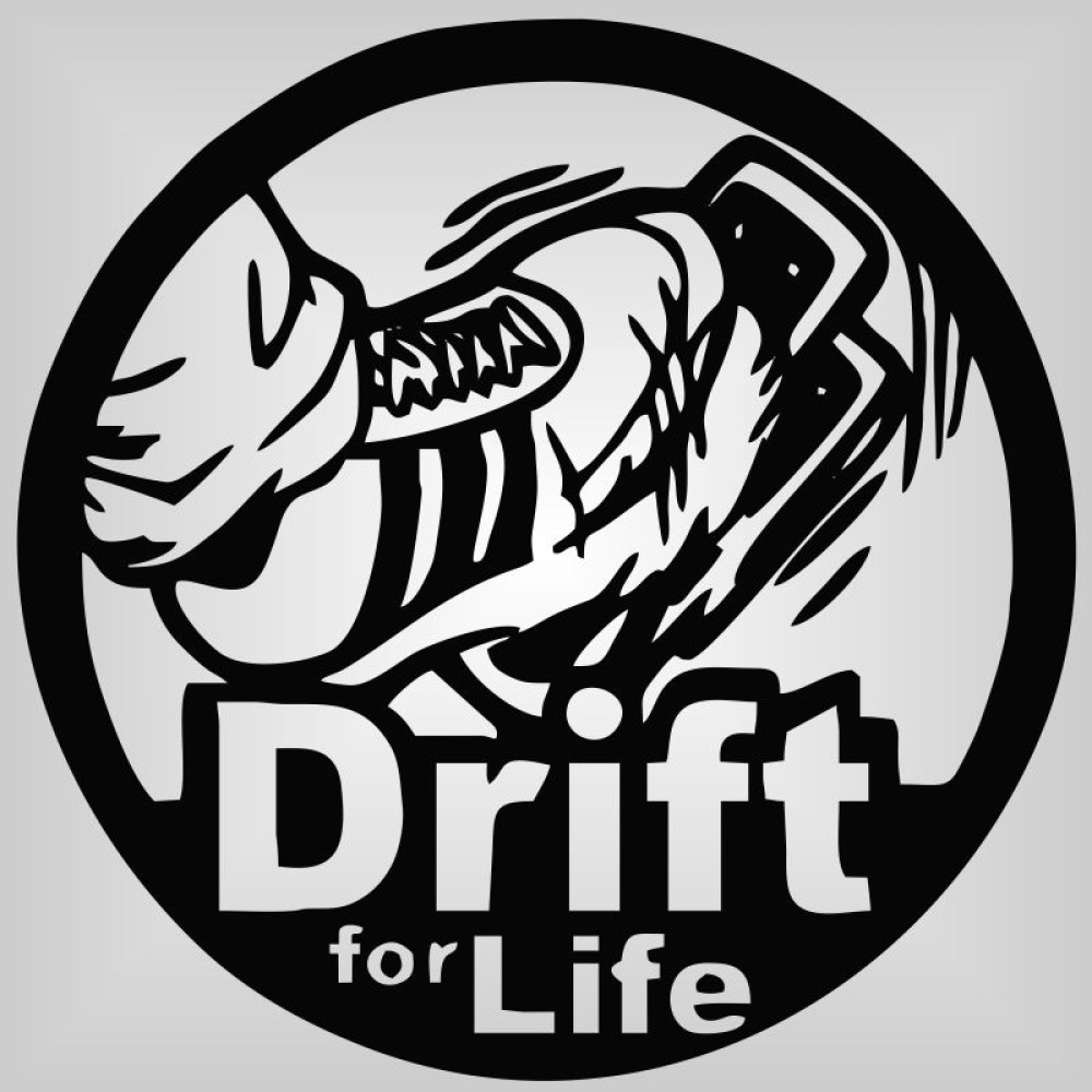 Стикер за кола Drift for life